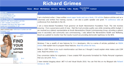 Desktop Screenshot of grimes.nildram.co.uk